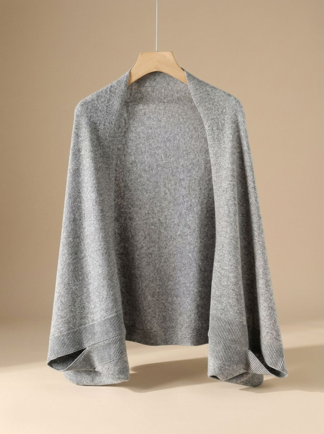 Oversized Faux Cashmere Wrap Scarf — Soft Women's Shawl 7